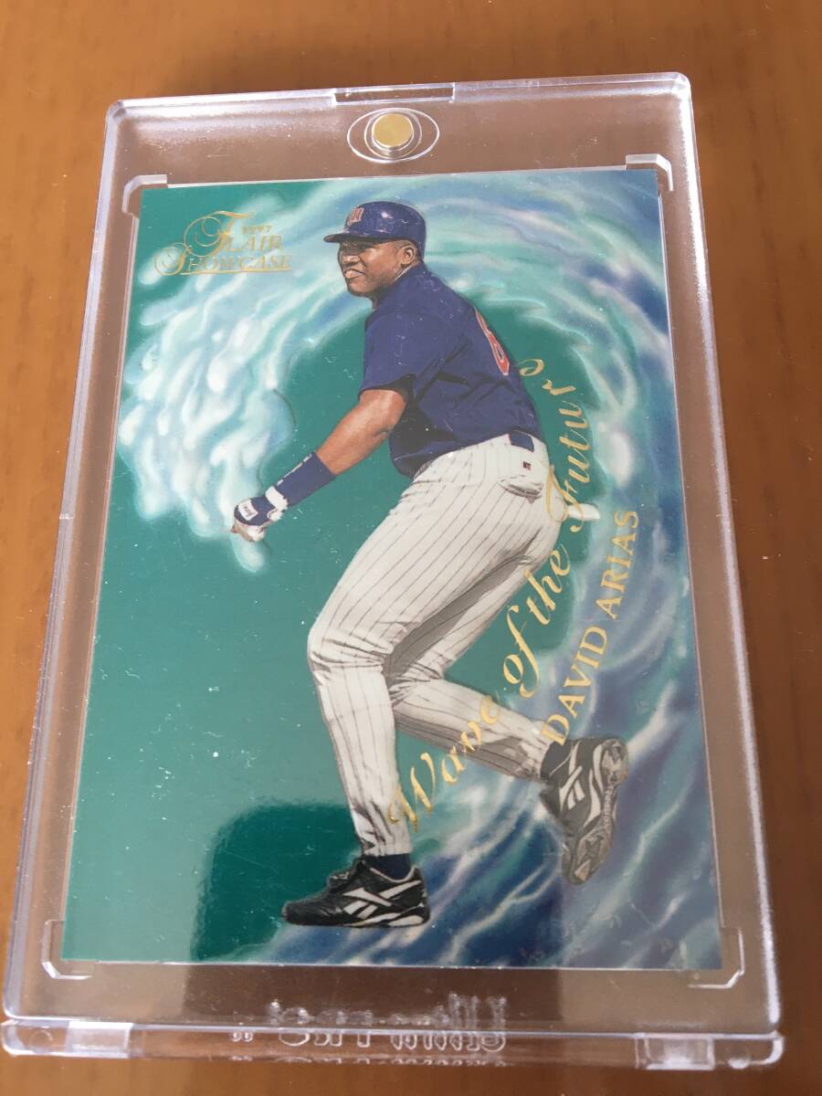 【名作】【MLB殿堂】【David Ortiz(Arias)/MLB通算541HR,1768RBI】1999 Flair Showcase Wave of the Future 他