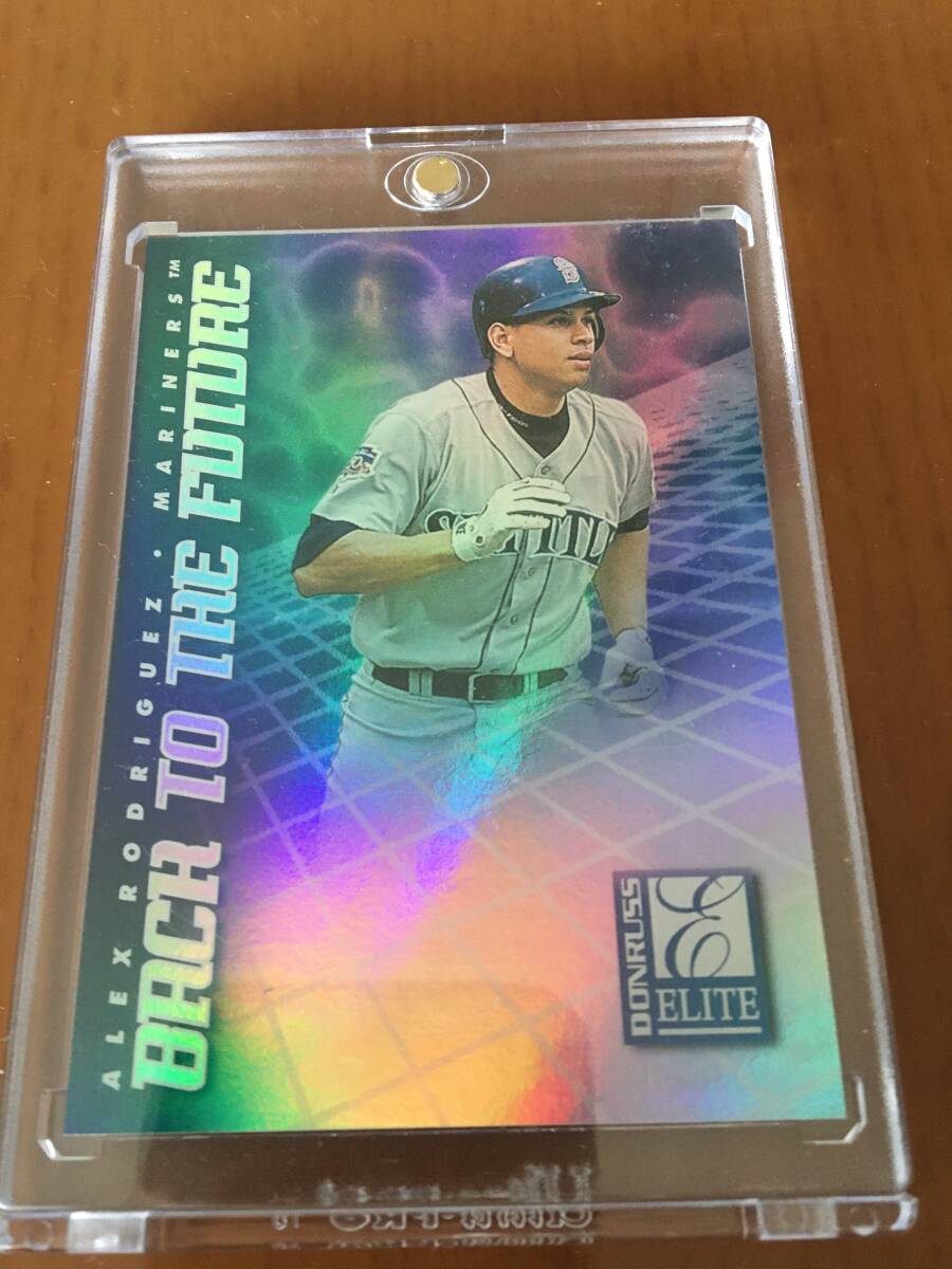 【名作】1998 Donruss Elite back to the future 708/1500 non auto 【Alex Rodriguez　Nomar Garrciaparra】