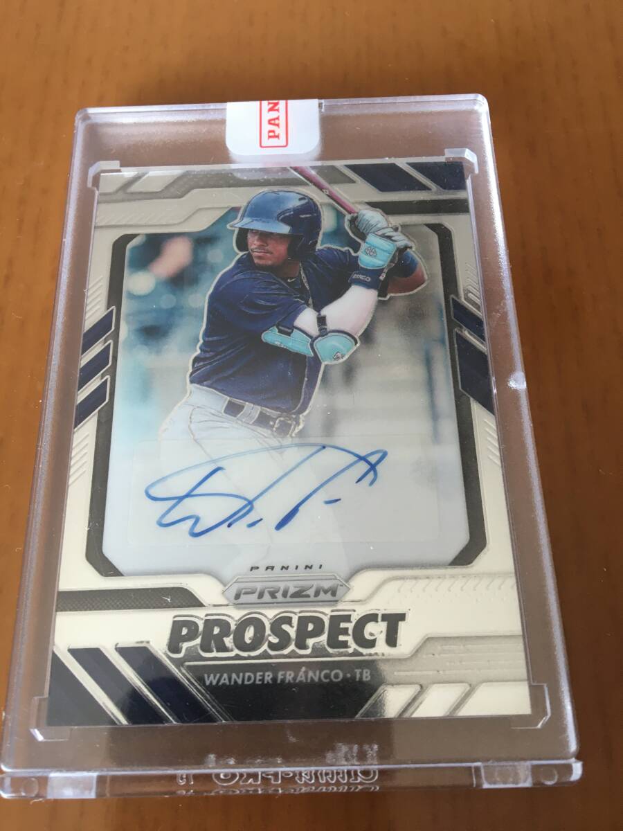 【Wander Franco】2020 Panini Prizm auto red返り