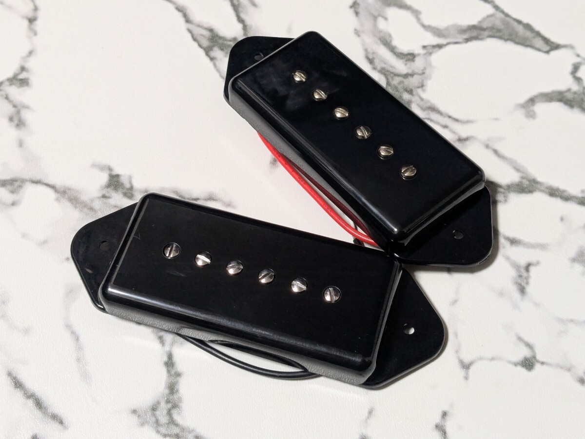 P-90 ドッグイヤー ピックアップ PU×2 SET　キズアリ