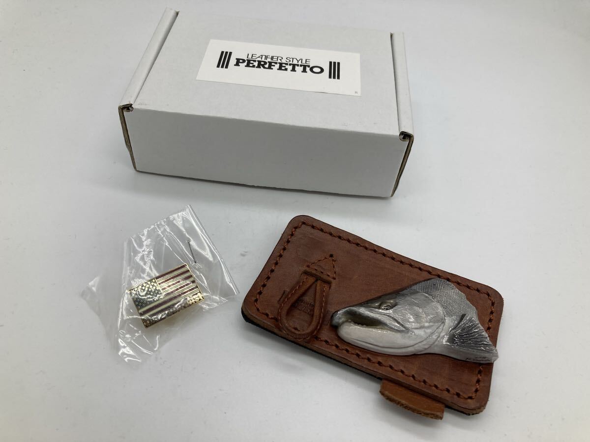 新品 レザースタイル ペルフェット 吉田 光 ナチュラリスト ピンバッジ LEATHER STYLE PERFETTO 検） カスケット アングロ＆カンパニー