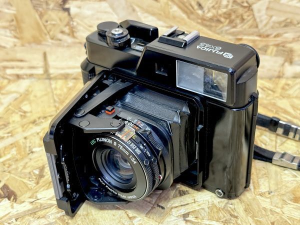 ◆希少 FUJICA 6×4.5 GS645 Professional EBC FUJINON S 75mm 1:3.4 中判フィルムカメラ 富士フイルム フジカ◆札幌 引取歓迎