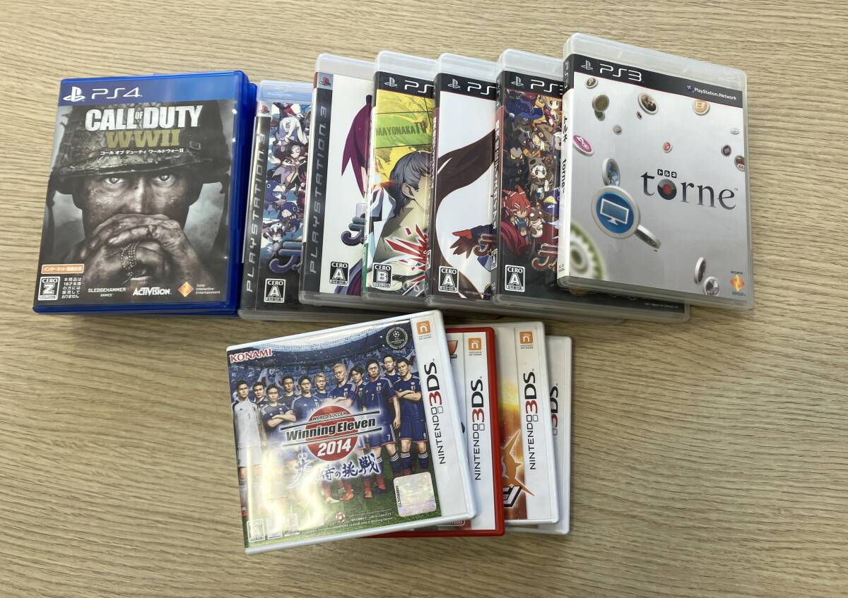 #765 ゲームソフトまとめ PS3 PS4 3DS SONY Nintendo 動作未確認 ジャンク