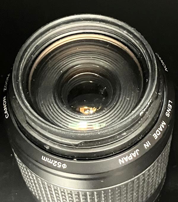 #768 Canon EF 55-200mm 1:4.5-5.6 USM 望遠ズームレンズ オートフォーカス 一眼レフカメラ用 キヤノン 動作未確認 ジャンク