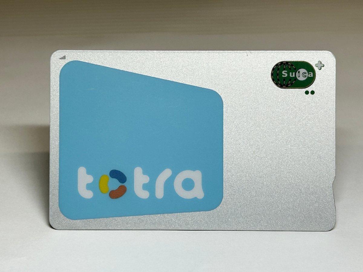 無記名 スイカ/suica　totra(トトラ） 《残高309円/デポジット500円》 交通系ICカード【東京都忘れ物市】TA17