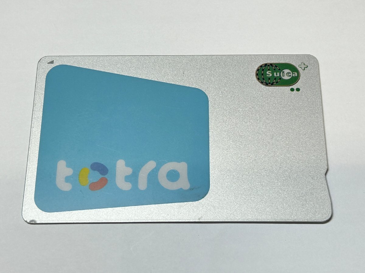 無記名 トトラ icカード《残高49円/デポジット500円》 交通系ICカード【東京都忘れ物市】B211