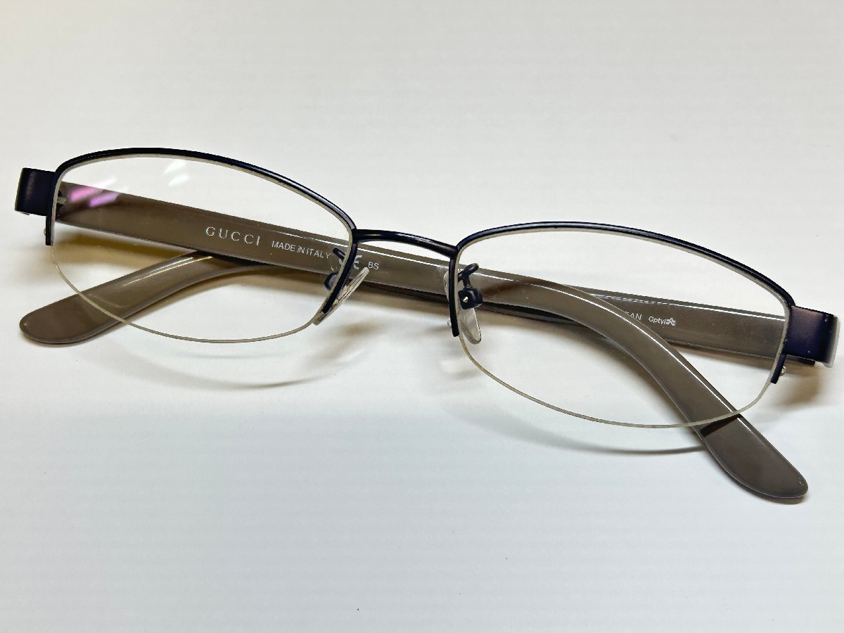 メガネ/眼鏡/GUCCI /グッチ メガネフレーム 中古 【東京都忘れ物市】　K507