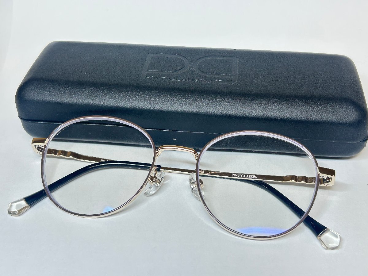 PINTGLASSES ピントグラス/PG-202-PK/中度レンズモデル(度数：+2.50D～＋0.60D)メガネ・眼鏡　中古 【東京都忘れ物市】　　C957