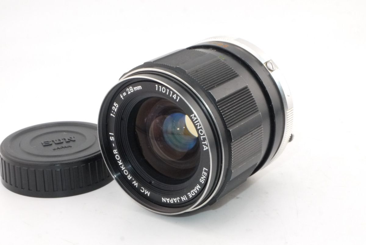 ★実用品★ミノルタ MINOLTA MC W.ROKKOR-SI 28mm F2.5 オールドレンズ #2566 #0033