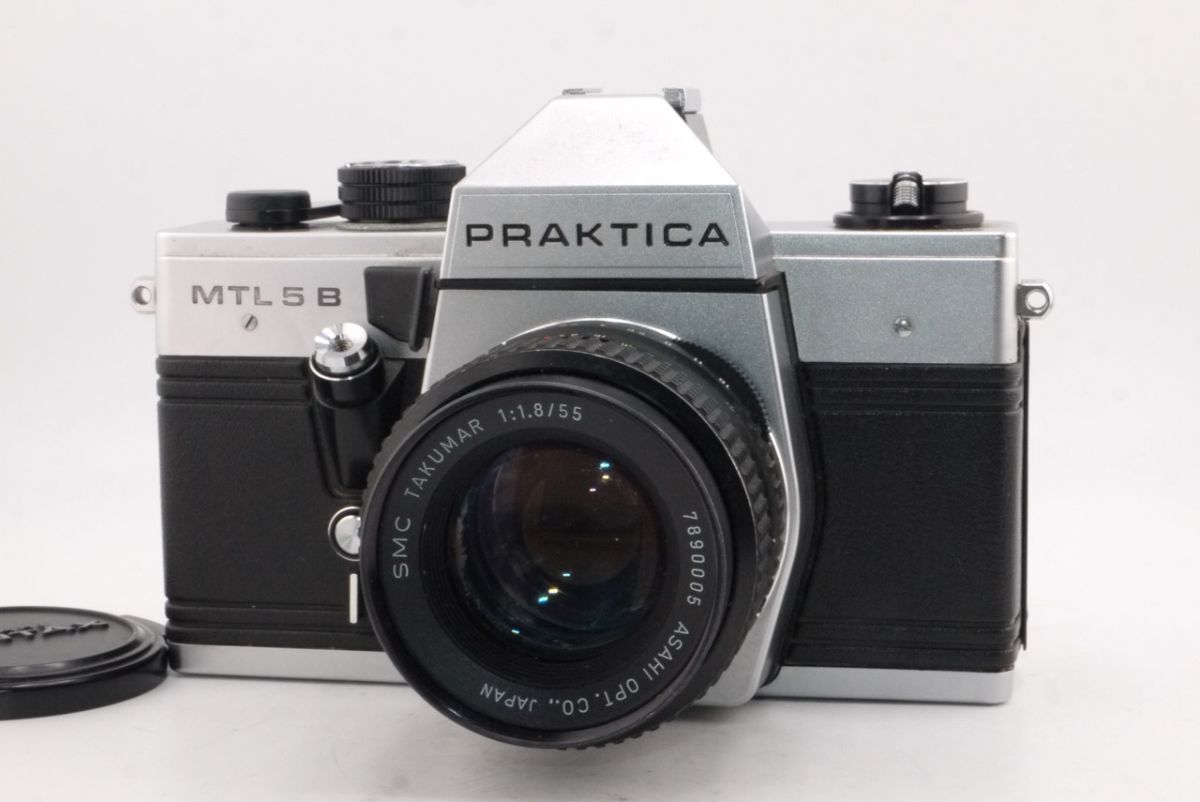 ★実用品★PRAKTICA MTL5B ＋ SMC TAKUMAR 55mm F1.8 ボディレンズセット M42マウント #2579 #0044