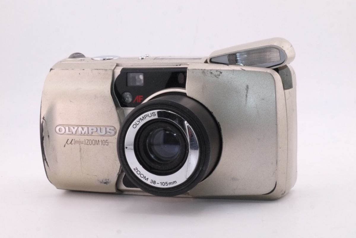 ★実用品★オリンパス OLYMPUS μ ZOOM 105 ミュー コンパクトフィルムカメラ #2595 #0011