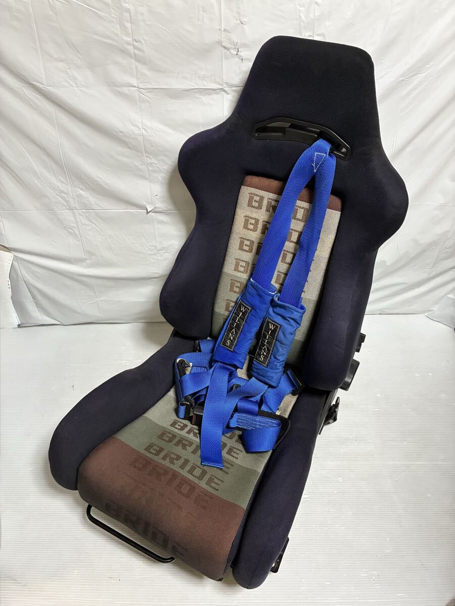 X006 BRIDE ブリッド セミバケ セミバケットシート レーシングシート TTM-L WILLANS ベルト付