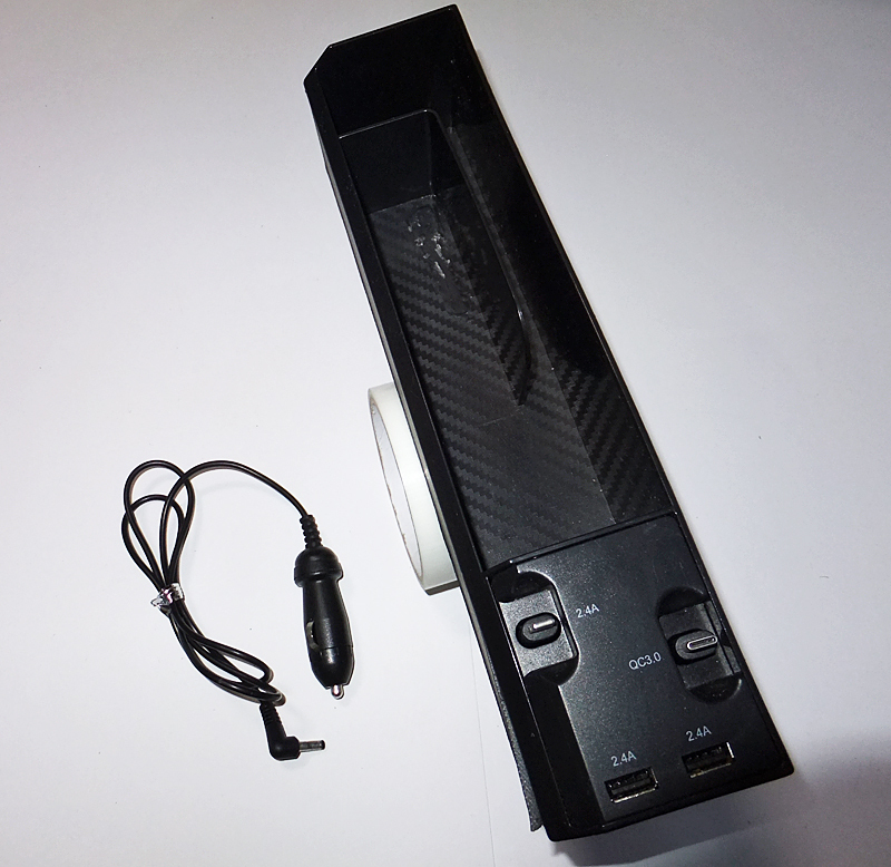 収納 ボックス 小物入れ スマホ 充電 QC3.0 USB シート隙間 巻取り式 落下防止 便利グッズ 車内 サイド ポケット 財布 カード 鍵 リモコン