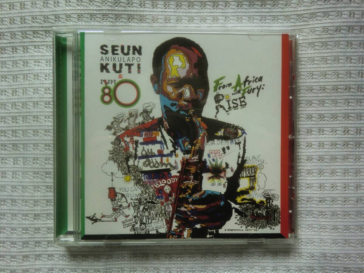 ★US ORG CD★SEUN ANIKULAPO KUTI & EGYPT 80/シェウン・クティ★FROM AFRICA WITH FURY-RISE★11'AFROBEAT名盤★