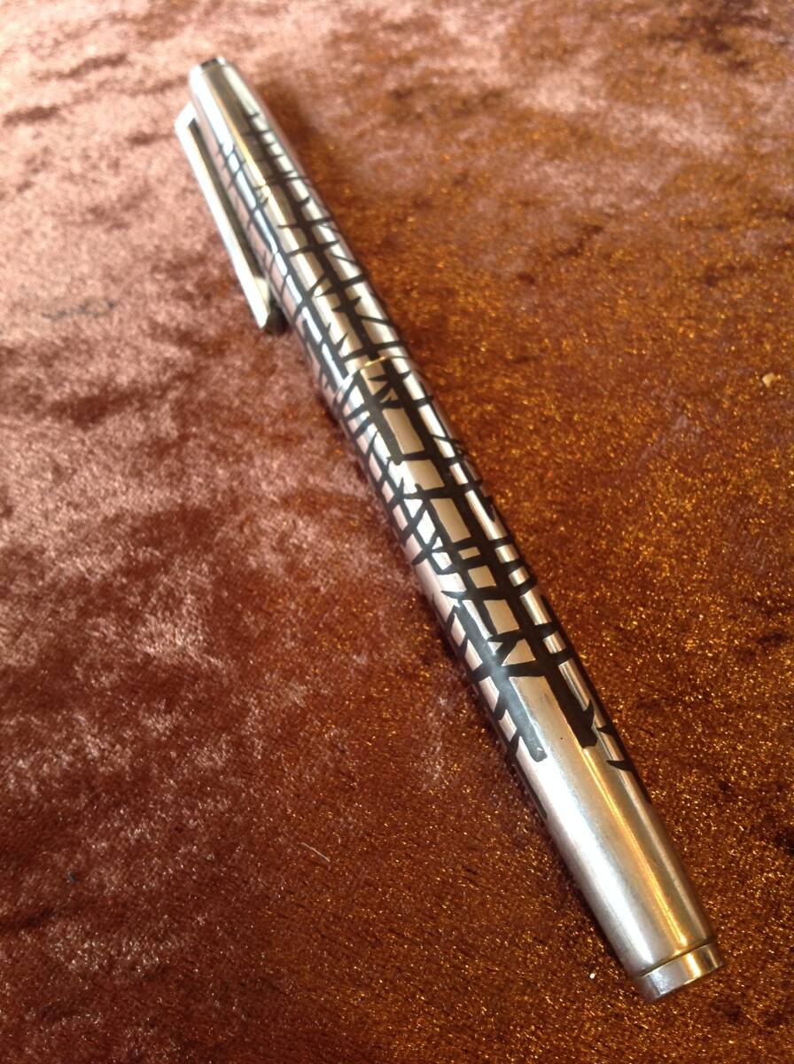 ヴィンテージ 万年筆 パイロット カスタム冬木立 18K-WG PILOT M JAPAN H175 