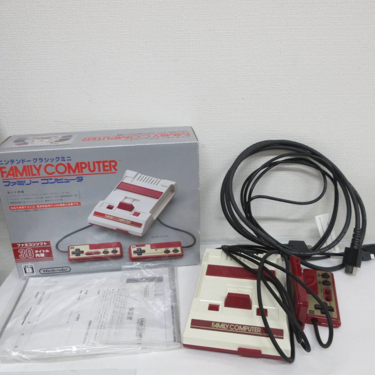 ● 動作品 Nintendo 任天堂 ニンテンドークラシックミニ ファミリーコンピューター ファミコン ゲーム 激安1円スタート