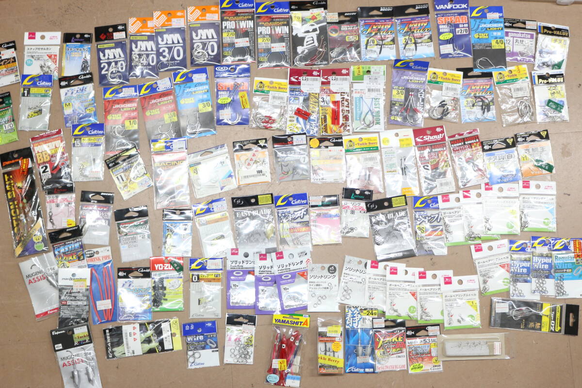 保管品 釣具 フック マルカン パーツ など ショア 海釣り 大量 激安一円スタート