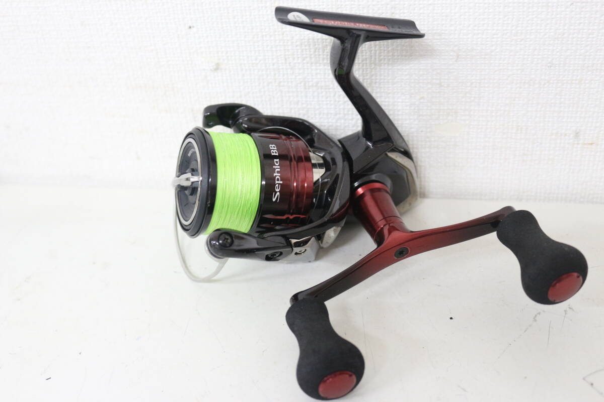 シマノ セフィア BB リール スピニング エギング C3000SDHHG 激安一円スタート