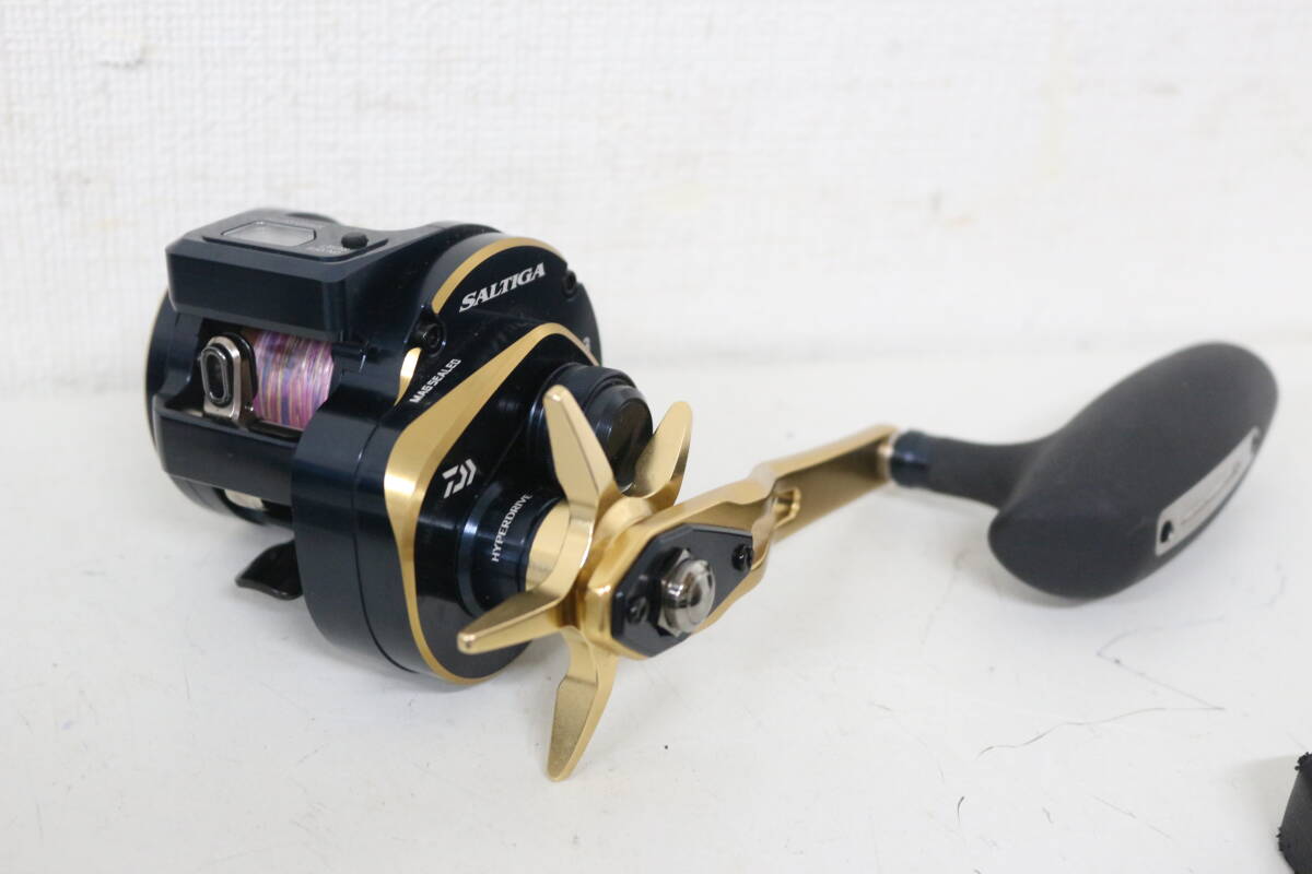 使用品 ダイワ ソルティガ SALTIGA ７.３ IC300 リール 海釣り 激安一円スタート