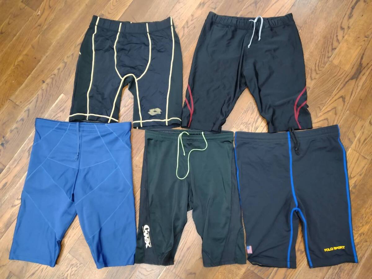 【R1428】スポーツスパッツ　Lサイズ　5点