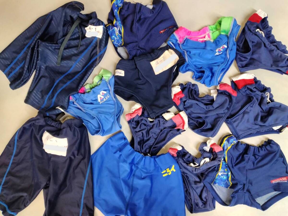 【R1467】男子競泳水着　スイムウェア　まとめて13点