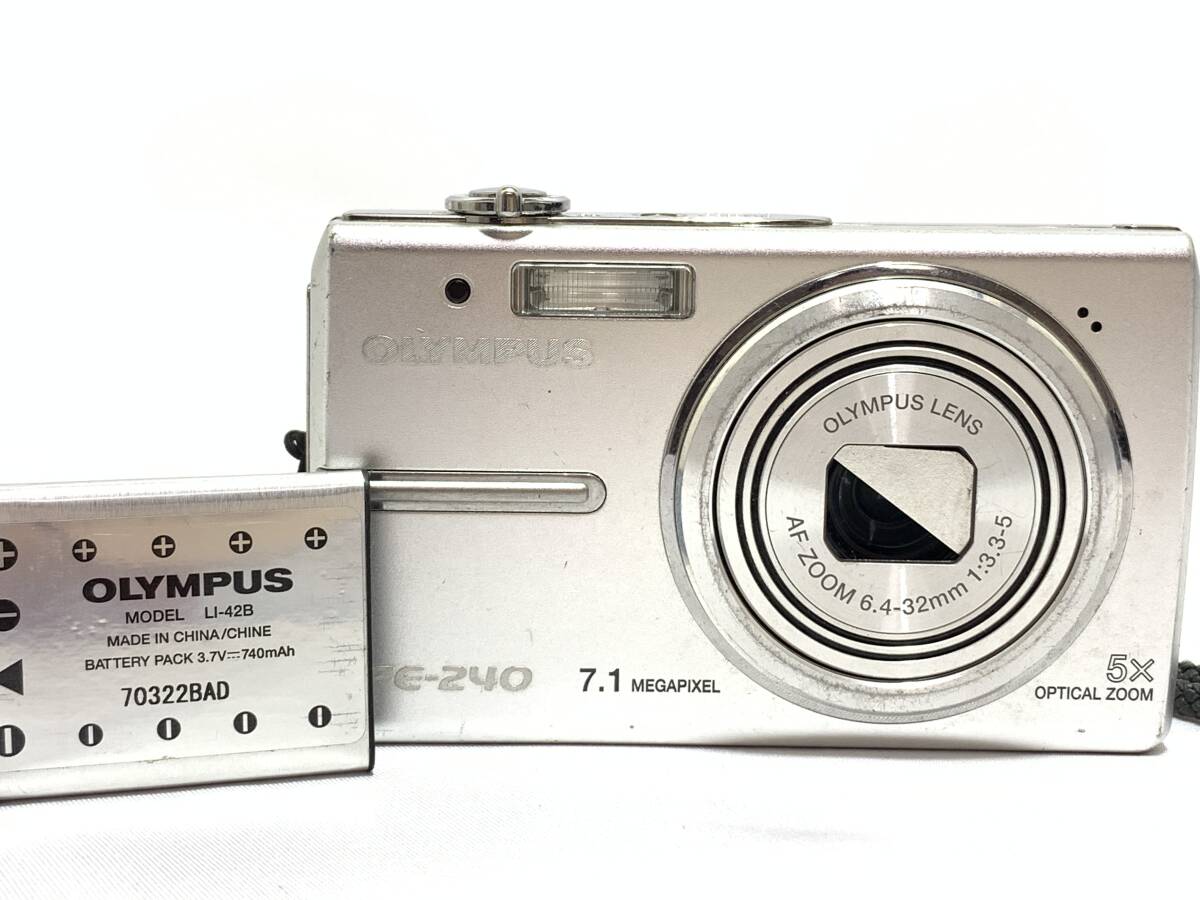 ★動作品・外観難あり★OLYMPUS オリンパス FE-240 @6435