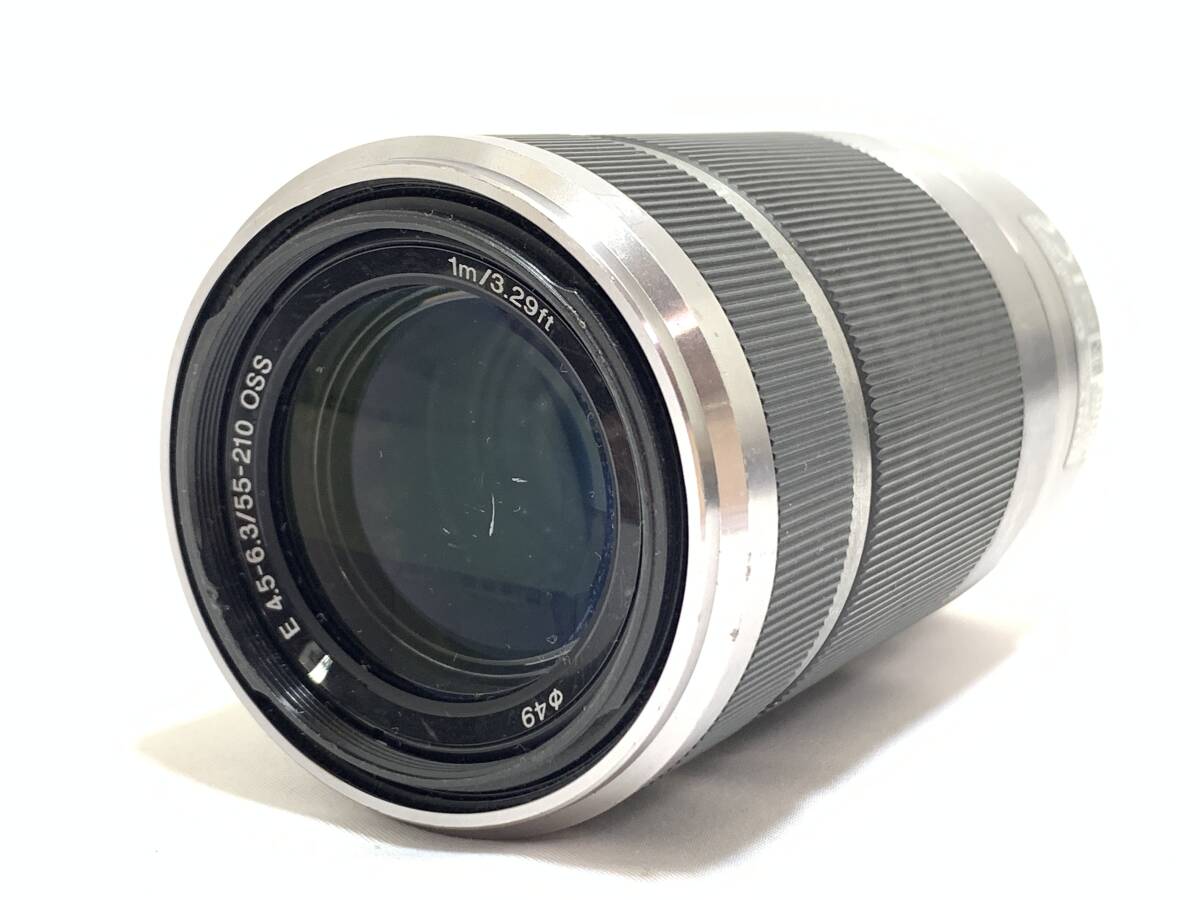 ★ジャンク★SONY ソニー E 55-210mm F4.5-6.3 OSS SEL55210 @6436