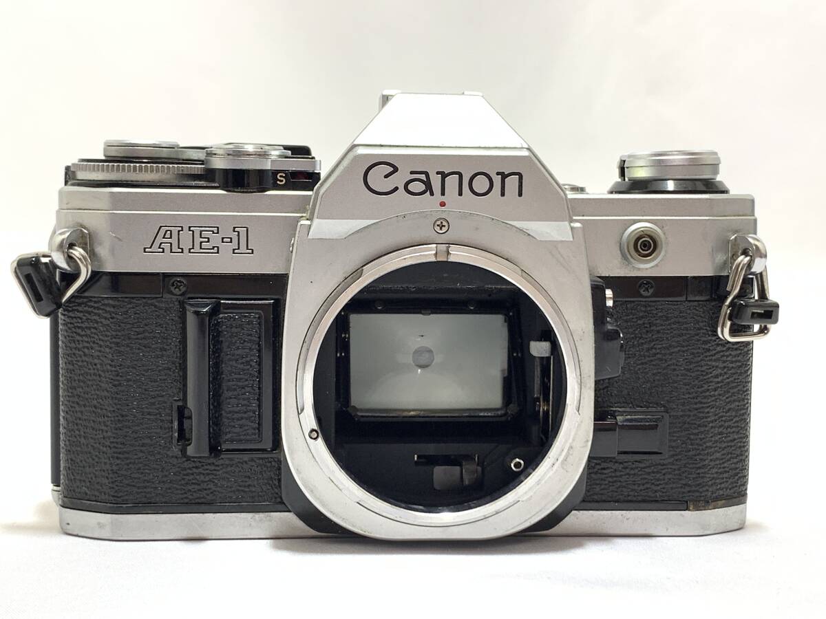 ★通電のみ確認済★CANON キャノン AE-1 シルバー ボディ @6437