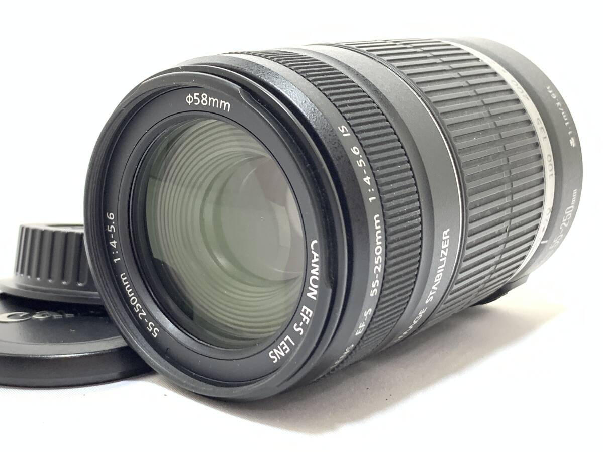 ★特上品★CANON キャノン EF-S 55-250mm F4-5.6 IS @6485