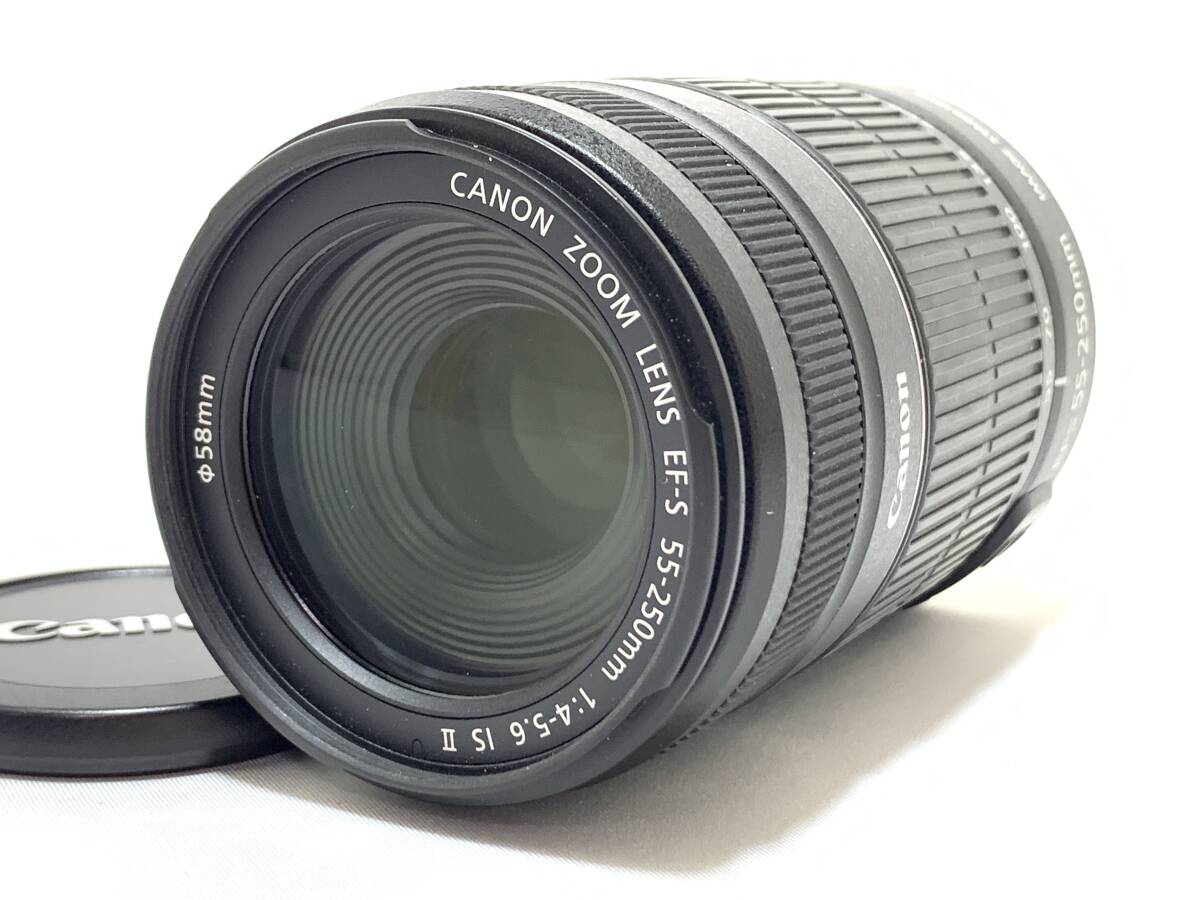 ★特上品★CANON キャノン EF-S 55-250mm F4-5.6 IS II @6499