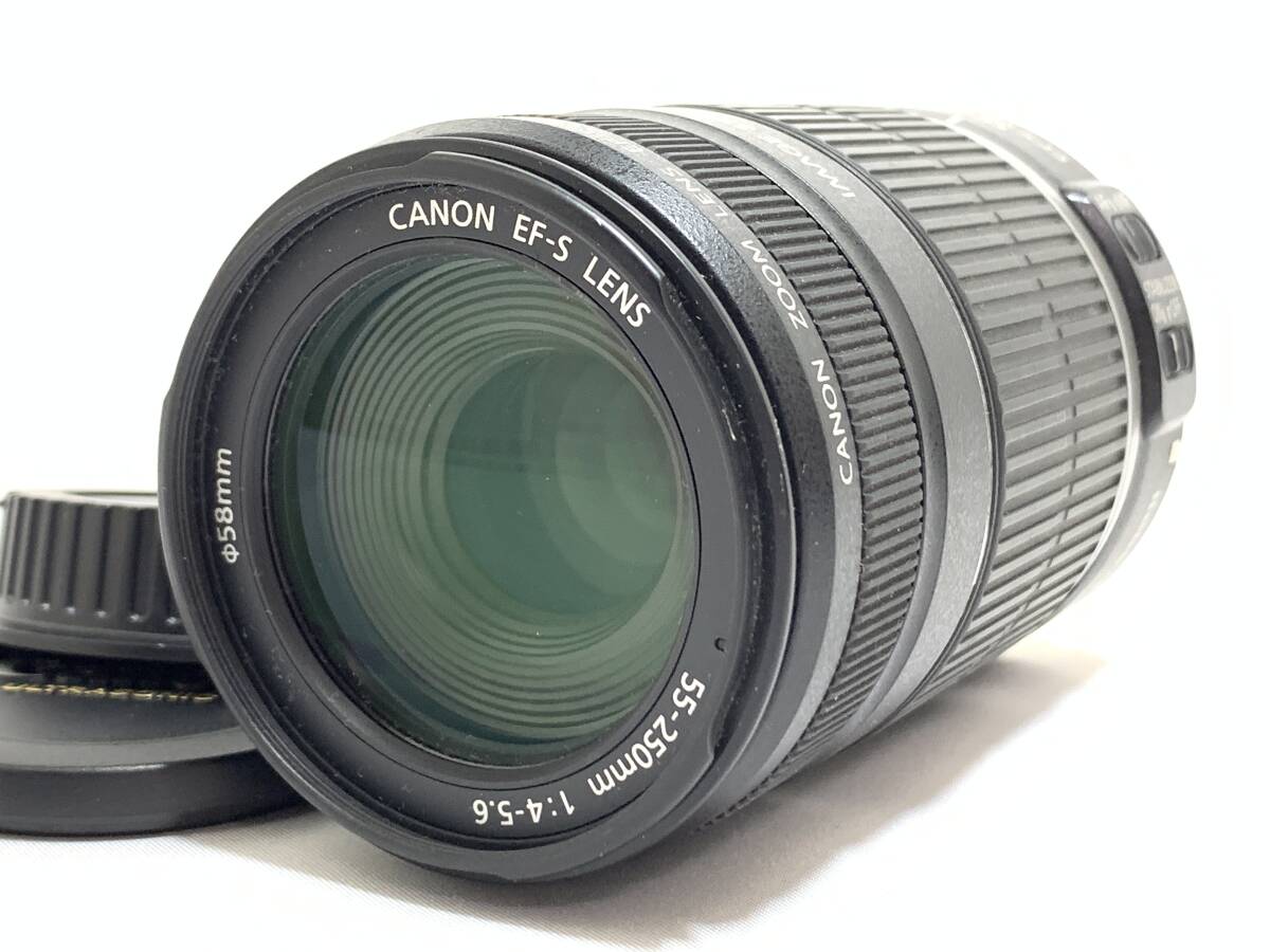 ★特上品★ CANON キャノン EF-S 55-250mm F4-5.6 IS @6507