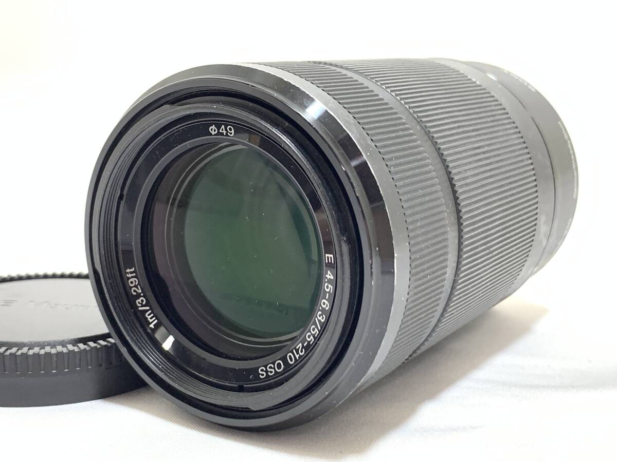 ★特上品★ SONY ソニー E 55-210mm F4.5-6.3 OSS SEL55210 ブラック @6521