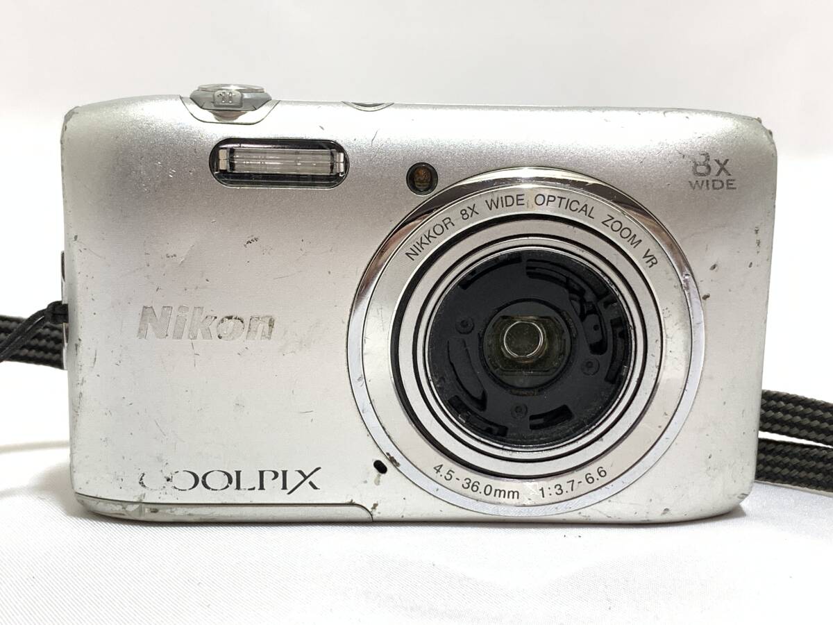 ★ジャンク★NIKON ニコン COOLPIX S3600 @6581