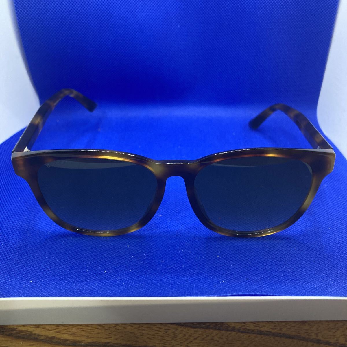 【か028】GUCCI グッチ サングラス ブラウン べっ甲柄 ブラウンデミ メガネ