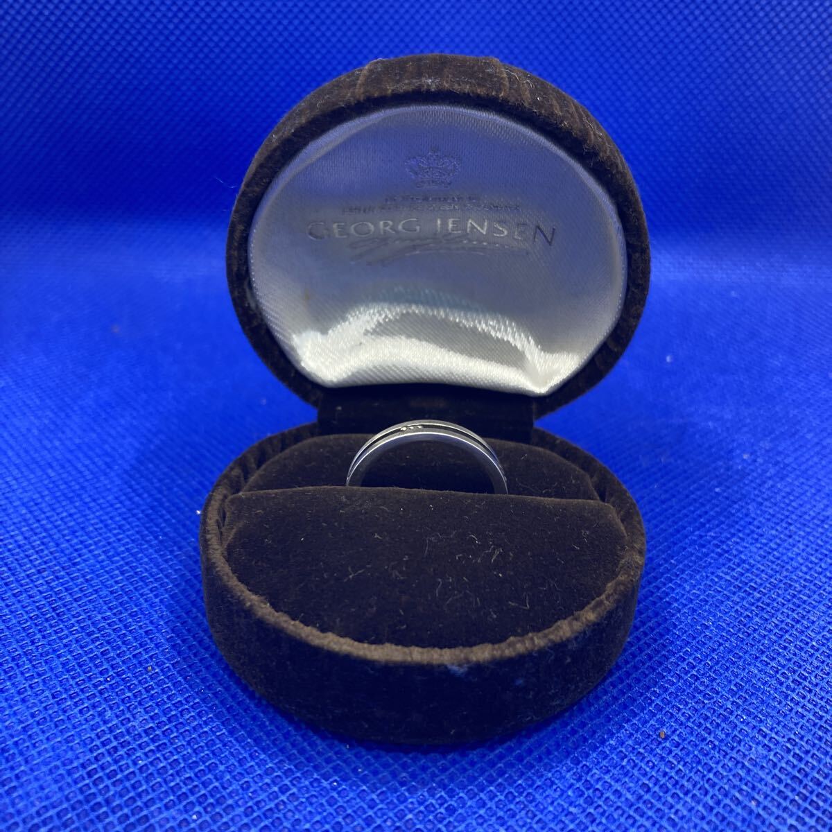 【か036】ジョージジャンセン 925 指輪 GEORG JENSEN ケース付 シルバー アクセサリー
