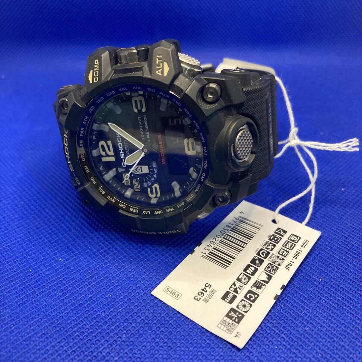 【か043】G-SHOCK MUDMASTER GWG-1000-1AJF ジーショック カシオ デジアナ 