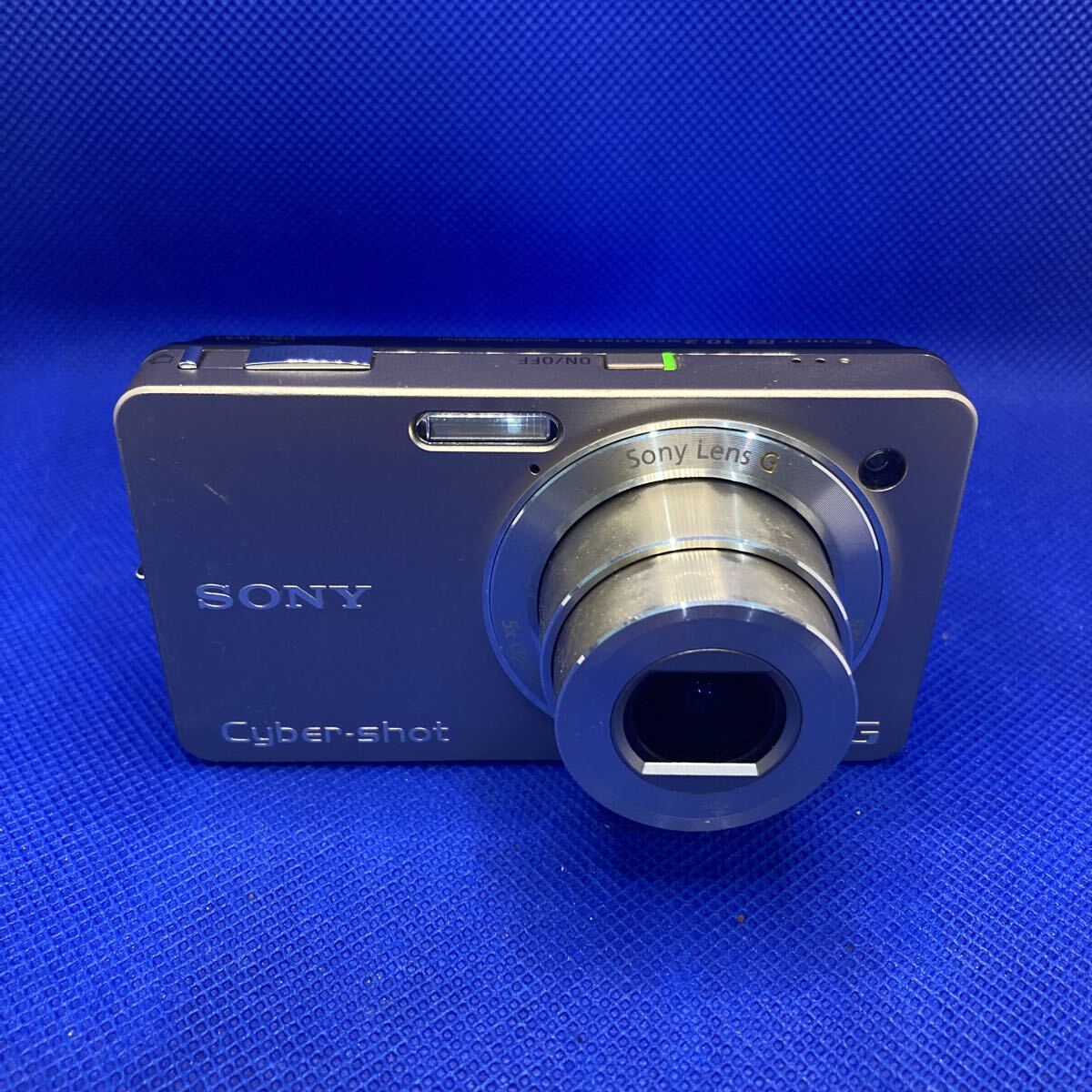 【か044】SONY Cyber-shot DSC-WX1 コンパクトデジタルカメラ シルバー 充電器付き