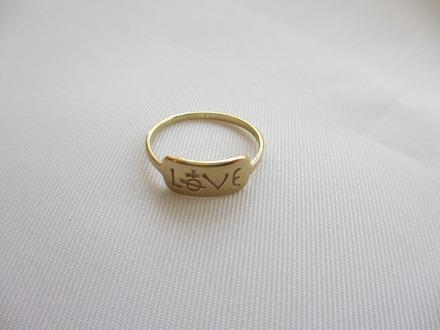 Vivienne Westwood Bobby Ring サイズL Sterling Silver 　ゴールドカラー