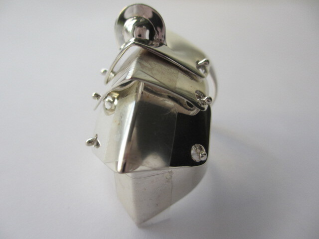 Vivienne Westwood ARMOUR RING SS SILVER XXL メンズ・レディース・ユニセックス 