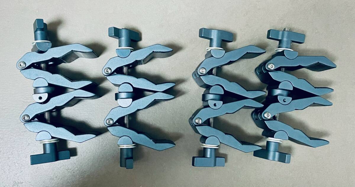 【中古】9.Solutions ナインドットソリューションズ パイソンダブルクランプ 9.VP5081D（4点セット）