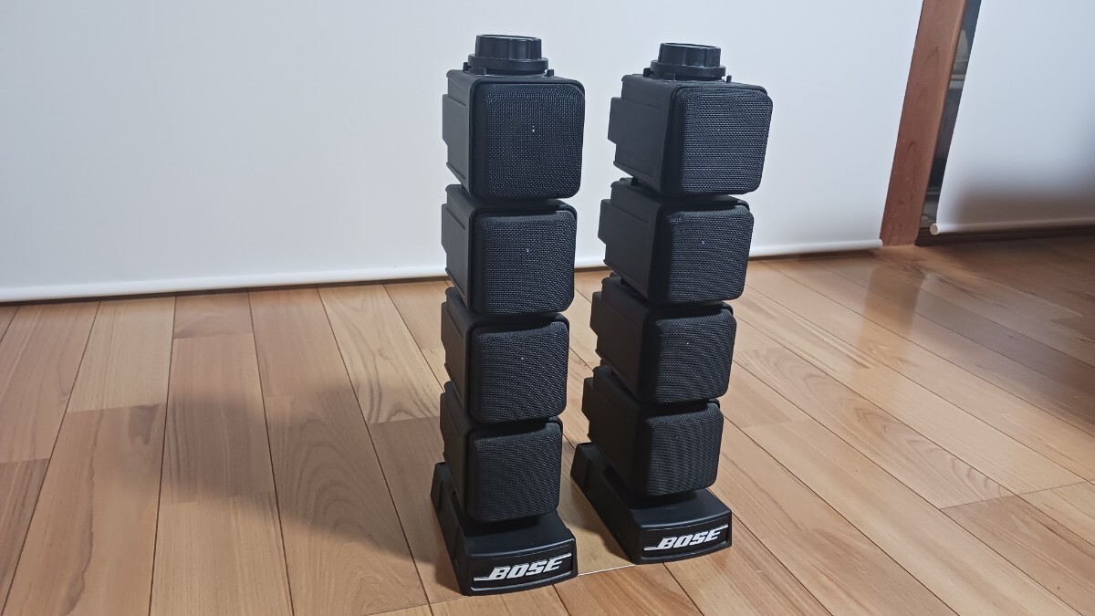 希少 BOSE MODEL 403 スピーカーシステム ペア キューブスピーカー