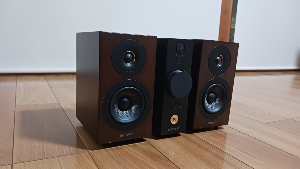 極上品 ソニー CAS-1 SONY コンパクトオーディオシステム Bluetooth/ハイレゾ対応 ヘッドホンアンプ搭載 ②