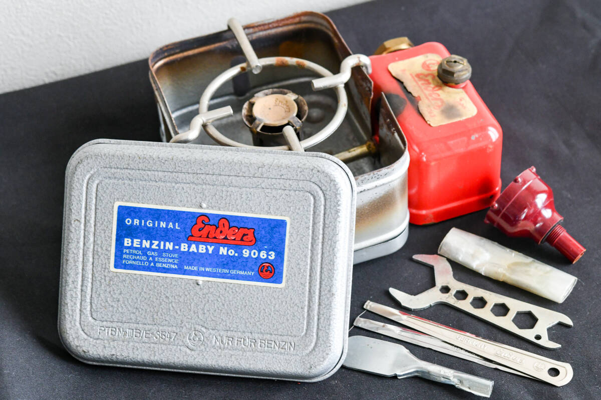 ★1点限り『 エンダース 9063 ベイビー ストーブ 西ドイツ製 工具付』Enders 9063 Baby Made in Western Germany 1960年後半 圧力ストーブ