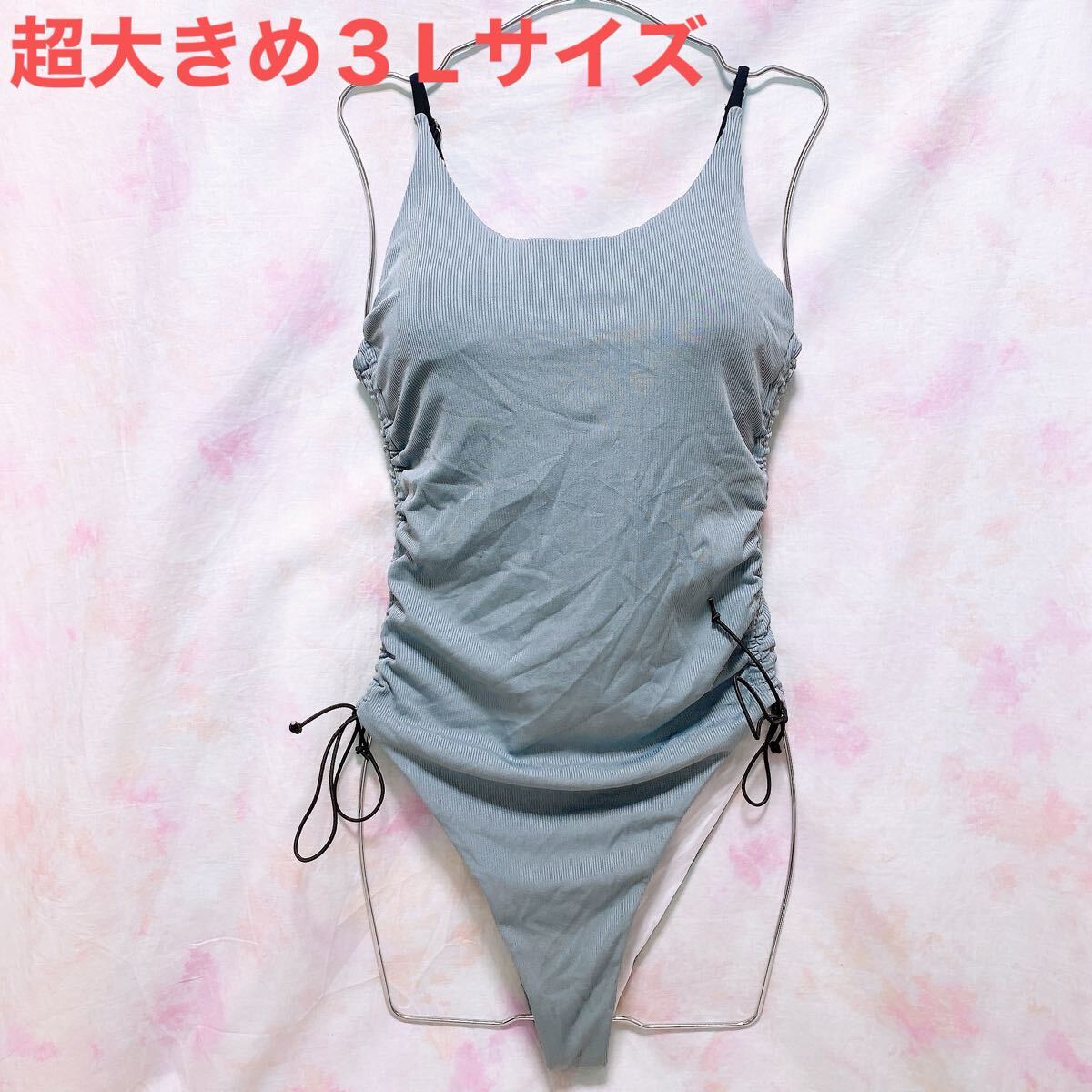 951 超大きめ15（３L）サイズ 水着　ワンピース　レディース　水着　スイムウエア　匿名配送 超ハイレグ　