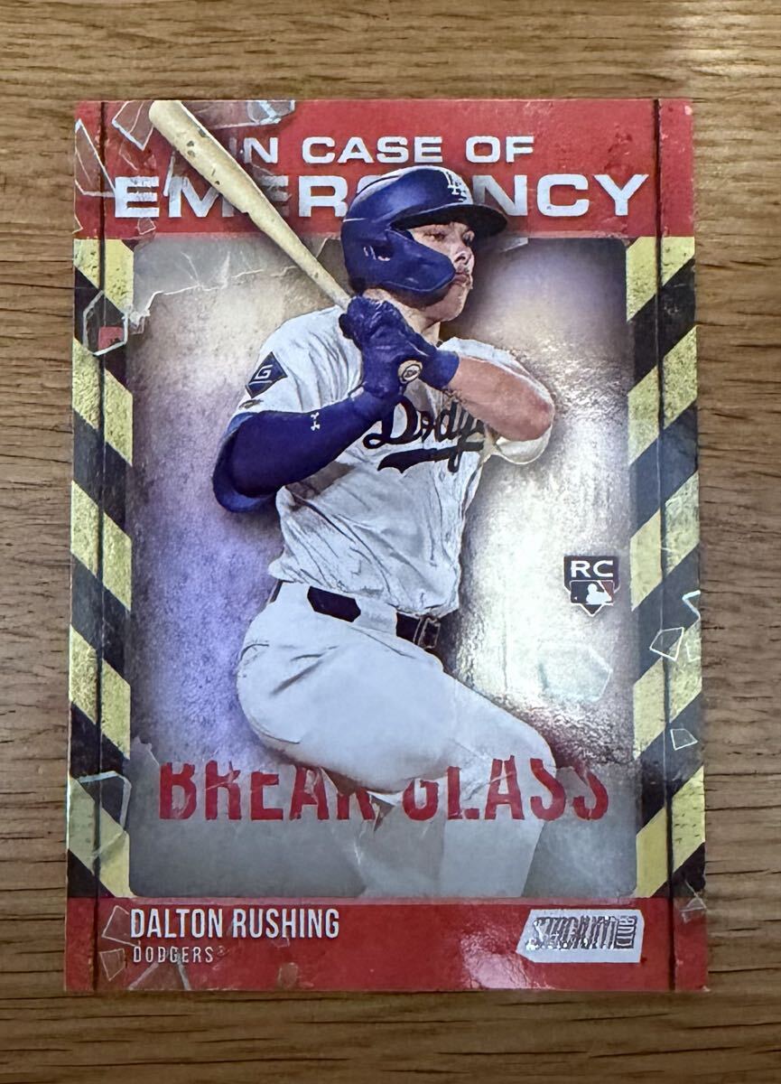 2025 Topps Stadium Club ダルトン・ラッシング Dalton Rushing In Case Of Emergency #ICE-2 RC