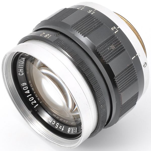 SUPER ROKKOR 5cm F1.8 CHIYODA KOGAKU スーパー ロッコール 5/1.8 Lマウント L39 フィルター 千代田光学 スーパーロッコール 日本製 JAPAN