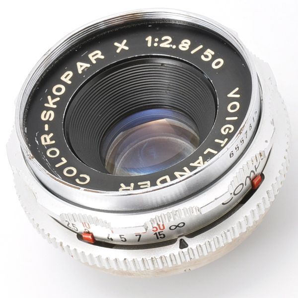 VOIGTLANDER COLOR-SKOPAR X 50mm F2.8 フォクトレンダー カラー スコパー Ｘ 50/2.8 デッケルマウント GERMANY ドイツ COLOR SKOPAR 5 28