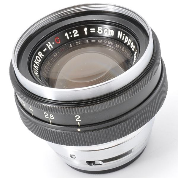 NIKKOR-H・C 5cm F2 ニッコール Ｈ・Ｃ 5/2 ニコン Sマウント フィルター Nikon S2 日本光学 Nippon Kogaku NIKKOR H C 50 20 2 Ｓ２ S Ｓ
