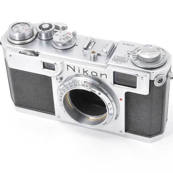 Nikon S2 ニコン Ｓ２ 日本光学 東京 革ケース NIPPON KOGAKU TOKYO 日本製 JAPAN カメラ CAMERA レンジファインダー S 2 Ｓ ２