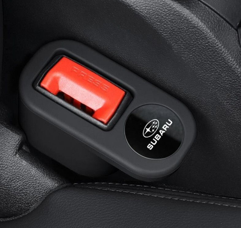 スバル SUBARU シートベルトバックル保護カバー シリコン シートベルトガードレシーバー 超特上即納 座席ベルト保護カバー 2個セット